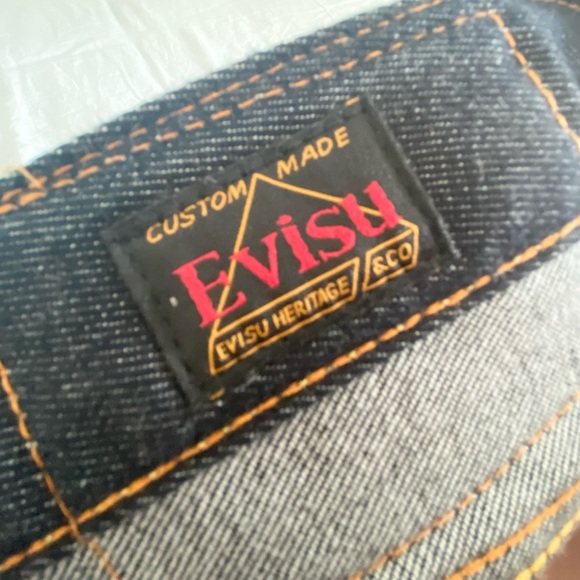EVISU Original Seagull Icon Denim Jeans, 36" x 34" - Picture 4 of 8